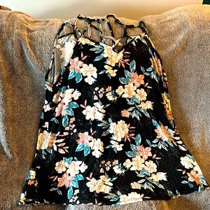 Tank top floral print